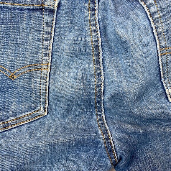 American Eagle Outfitters Mens Jeans 30x34 Relaxed Fit Mid-Rise Blue Denim Casua - Picture 15 of 16